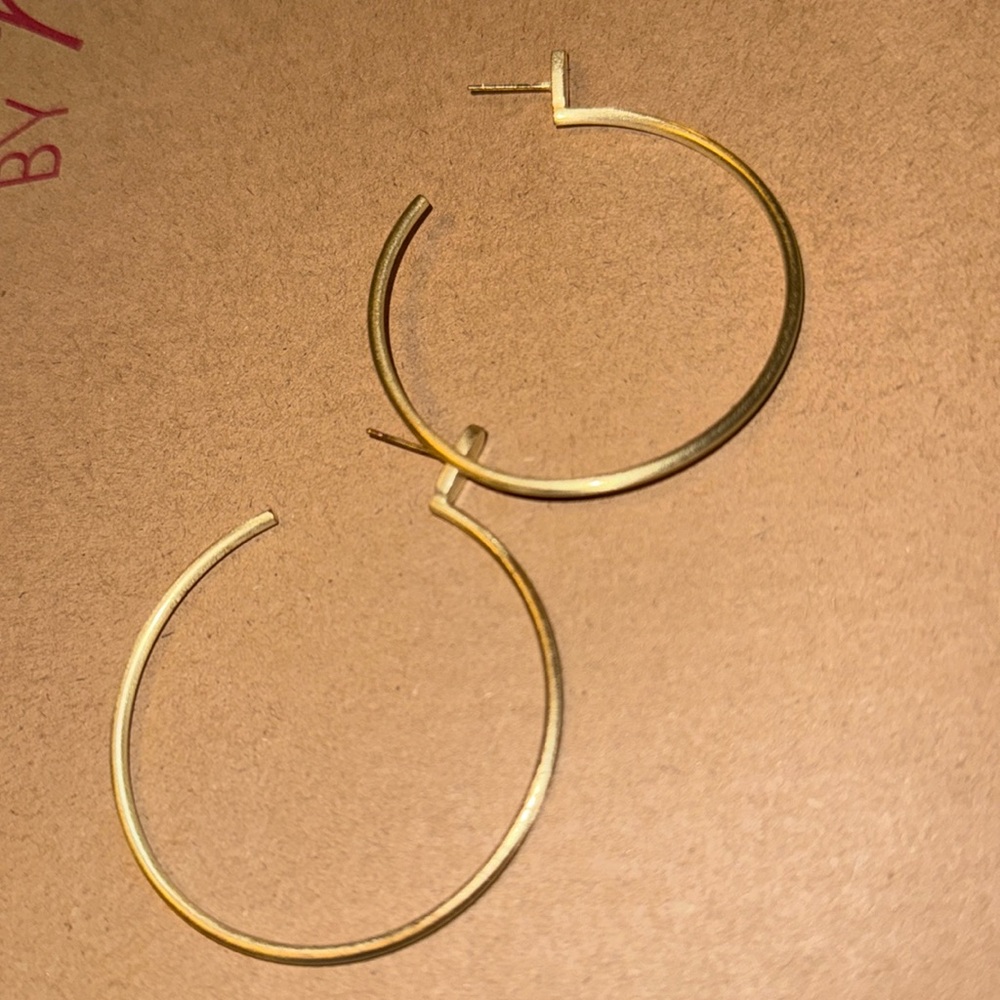 Kendra Scott Gold Emma hoop Earrings